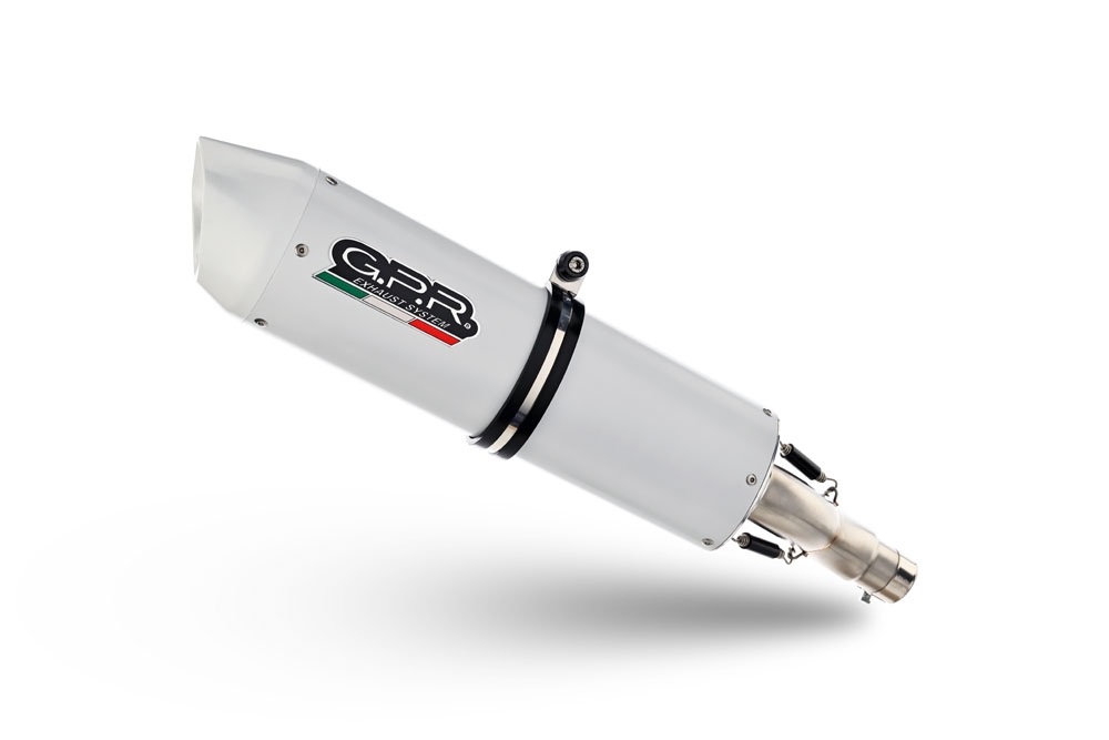 Escape compatible con Suzuki Dr 650 Se Sp 4 2012-2025, Albus Ceramic, Escape legal, homologado, silenciador con db killer desmontable y tubo de conexión específico 