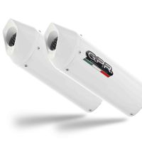 Escape compatible con Kawasaki Zr7 - S 1999-2004, Albus Ceramic, Silenciador de escape, homologado, montaje con brida específica (bolt-on), con db killer extraíble 