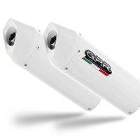 Escape compatible con Kawasaki ZX-10R 2006-2007, Albus Ceramic, Pareja de silenciadores homologados, montaje con bridas específicas, entregados con db killers desmontables 