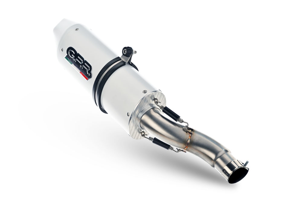 Escape compatible con Suzuki Dr 650 Se Sp 4 2012-2025, Albus Ceramic, Escape legal, homologado, silenciador con db killer desmontable y tubo de conexión específico 