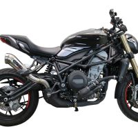 GPR escape compatible con  Benelli 752 S 2022-2024, Powercone Evo, Escape legal, homologado, silenciador con db killer desmontable y tubo de conexión específico 