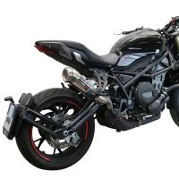 GPR escape compatible con  Benelli 752 S 2022-2024, Powercone Evo, Escape legal, homologado, silenciador con db killer desmontable y tubo de conexión específico 