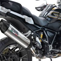 Escape compatible con Bmw R 1250 Gs -Adventure 2019-2020, Furore-X Titanio, Escape legal, homologado, silenciador con db killer desmontable y tubo de conexión específico 