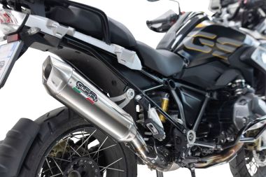 GPR escape compatible con  Honda Crf 1100 L Africa Twin Adventure Sport 2020-2025, Furore-X Acciaio Inox, Escape legal, homologado, silenciador con db killer desmontable y tubo de conexión específico 