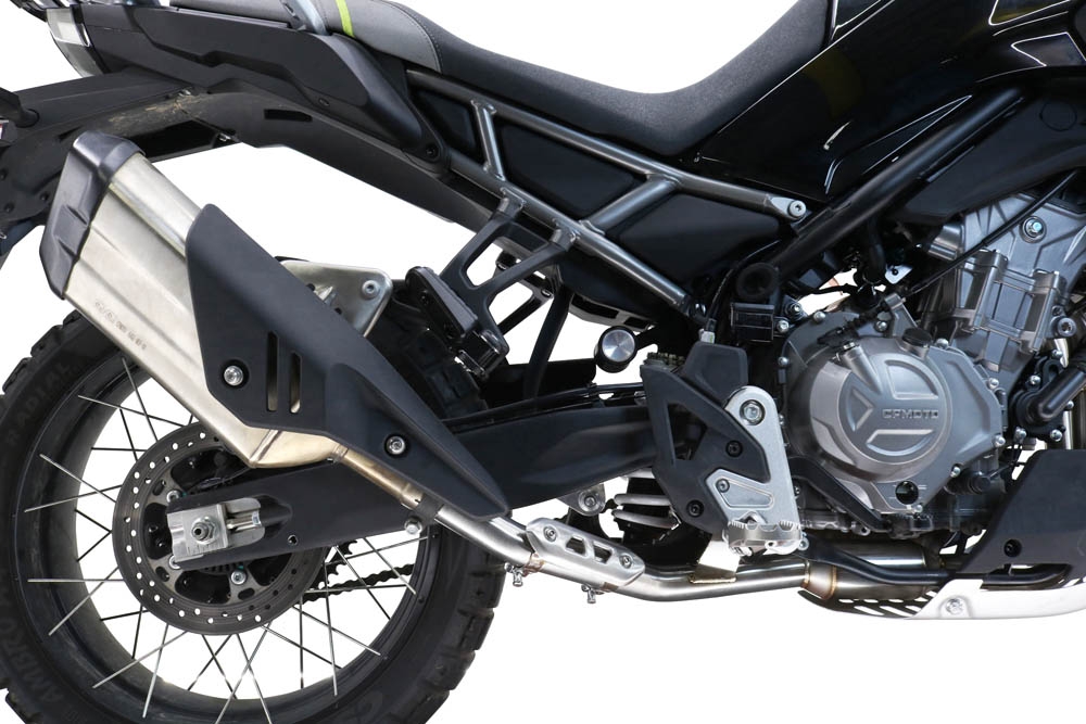 GPR escape compatible con  Cf Moto 450 MT 2024-2024, Decatalizzatore, Tubo supresor de catalizador 