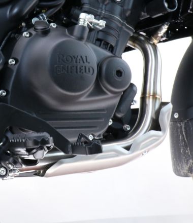 Escape compatible con Royal Enfield Himalayan 450 2024-2025, Decatalizzatore, Tubo supresor de catalizador 