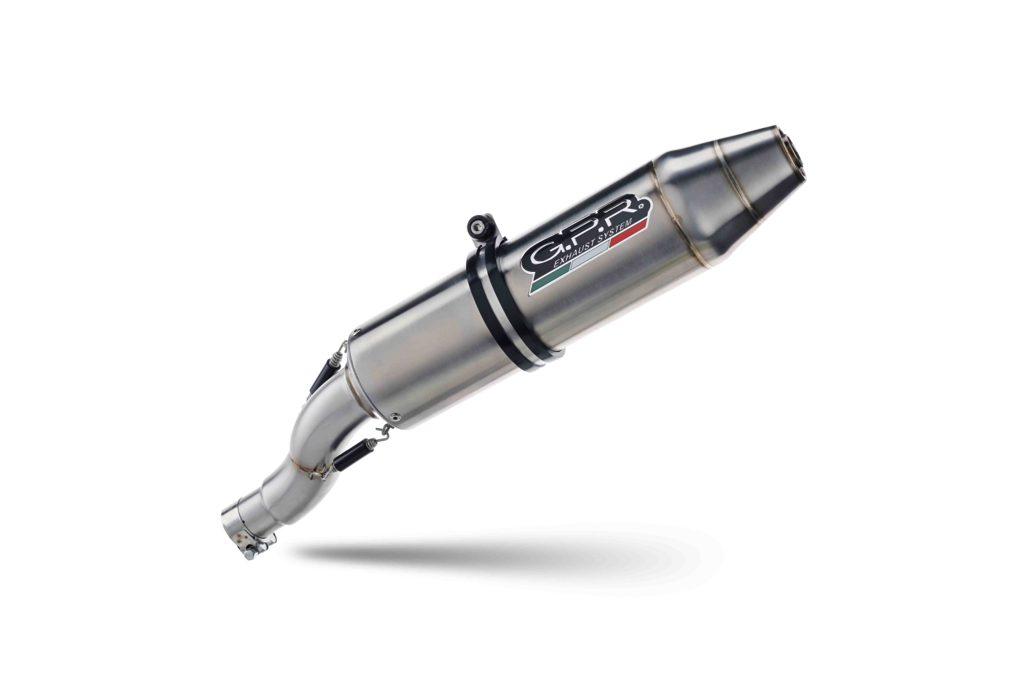 Escape compatible con Cectek Quadrifit 500 Eft 2009-2016, Deeptone Atv, Escape legal, homologado, silenciador con db killer desmontable y tubo de conexión específico 
