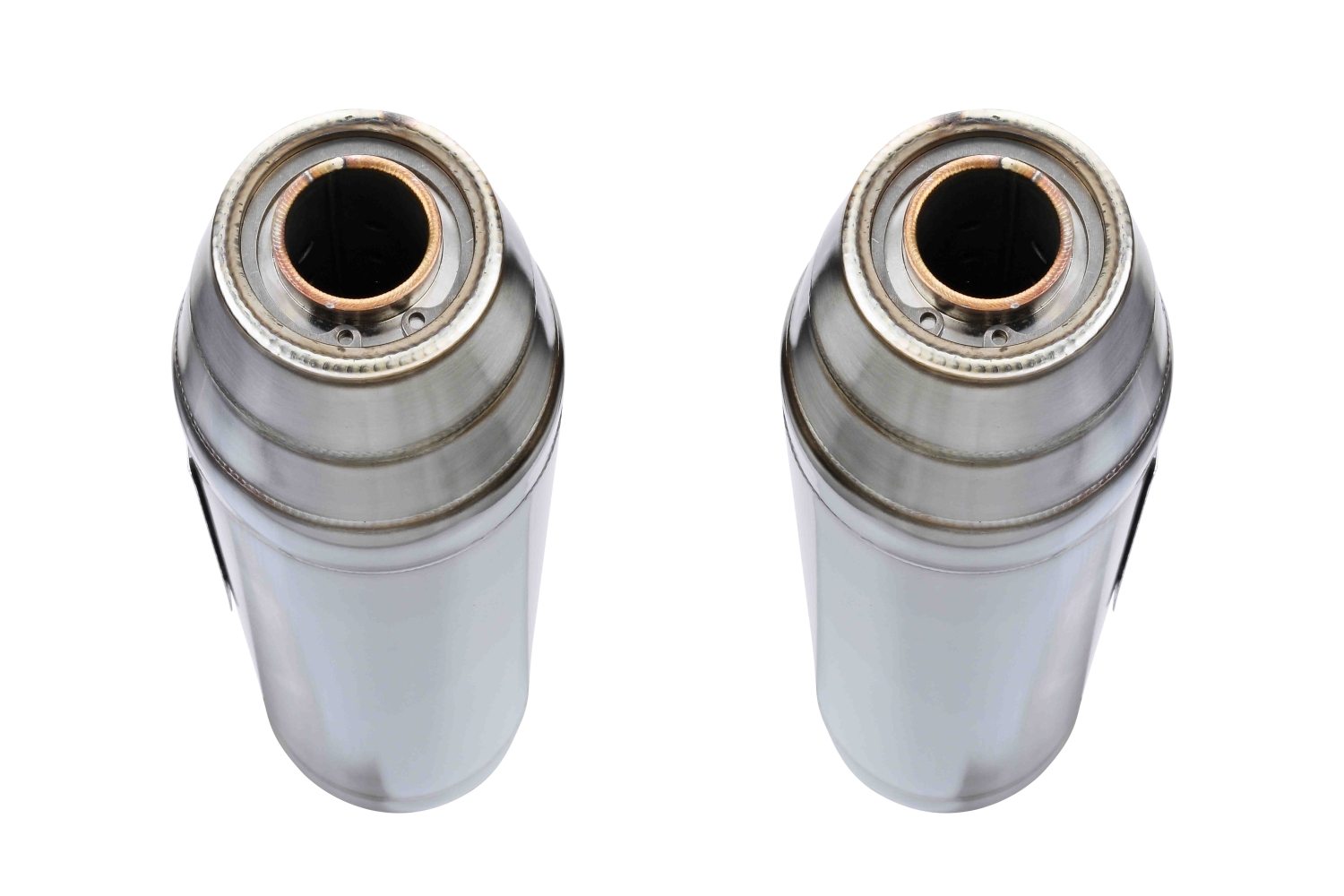 Escape compatible con Triumph Street Twin 900 2020-2021, Deeptone Inox, Par de terminales de escape homologados, con db killer extraíbles y tubos de conexión específicos 