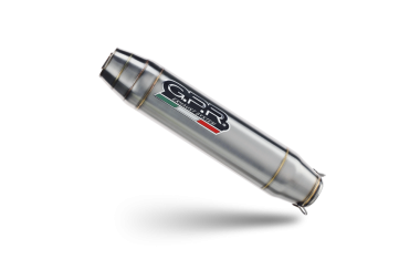 Escape compatible con Suzuki Sv 650 A 2016-2020, Deeptone Inox, Escape legal, homologado, silenciador con db killer desmontable y tubo de conexión específico 