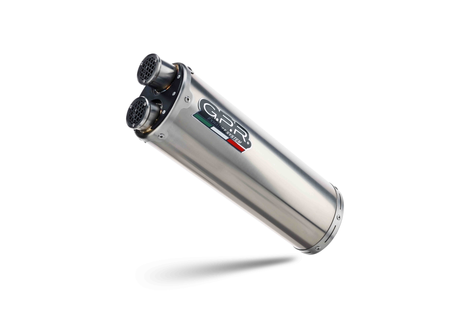 Escape compatible con Aprilia Tuareg 660 2021-2024, Dual Inox, Escape legal, homologado, silenciador con db killer desmontable y tubo de conexión específico 