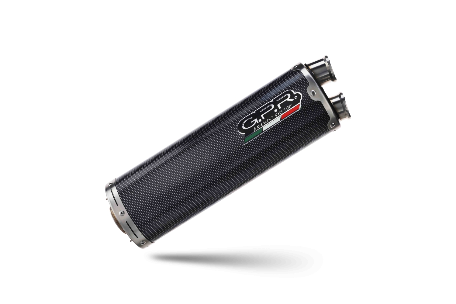 Escape compatible con Voge 650DSX 2021-2024, Dual Poppy, Escape legal, homologado, silenciador con catalizador, db killer desmontable y tubo de conexión específico 