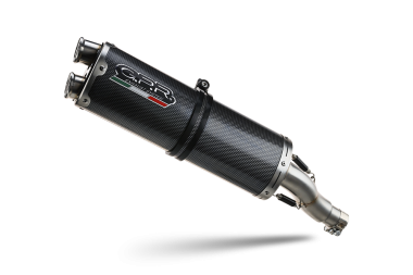 Escape compatible con Kawasaki Versys 1000 I.E. 2021-2024, Dual Poppy, Escape legal, homologado, silenciador con db killer desmontable y tubo de conexión específico 