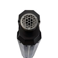 Escape compatible con Ktm LC 8 Super Adventure 1290 R 2021-2024, Sonic Poppy, Escape legal, homologado, silenciador con db killer desmontable y tubo de conexión específico 