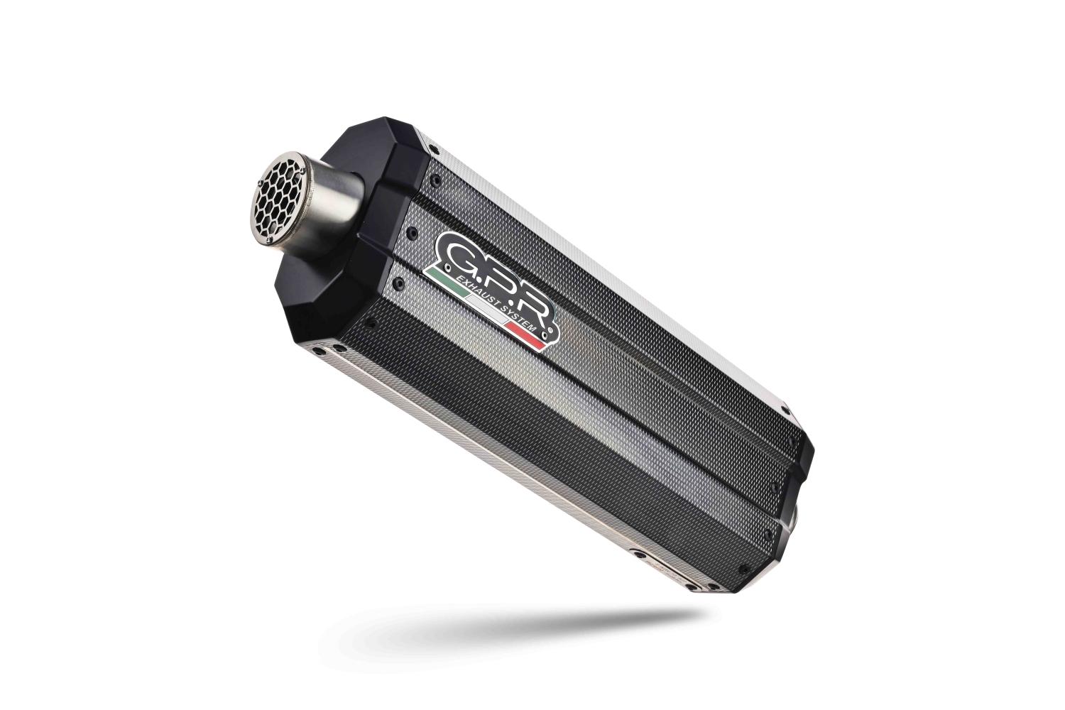Escape compatible con Ktm LC 8 Super Adventure 1290 R 2021-2024, Sonic Poppy, Escape legal, homologado, silenciador con db killer desmontable y tubo de conexión específico 
