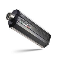 Escape compatible con Ktm LC 8 Super Adventure 1290 R 2021-2024, Sonic Poppy, Escape legal, homologado, silenciador con db killer desmontable y tubo de conexión específico 