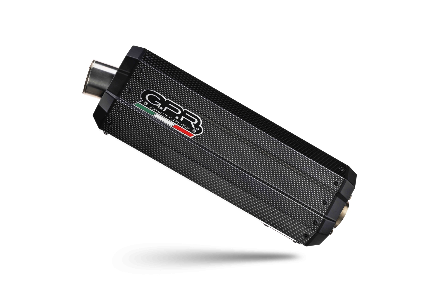 Escape compatible con Ktm LC 8 Super Adventure 1290 R 2021-2024, Sonic Poppy, Escape legal, homologado, silenciador con db killer desmontable y tubo de conexión específico 