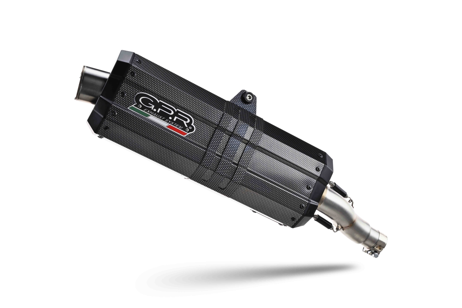 Escape compatible con Ktm LC 8 Super Adventure 1290 R 2021-2024, Sonic Poppy, Escape legal, homologado, silenciador con db killer desmontable y tubo de conexión específico 