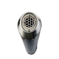 Escape compatible con Piaggio X9 500 2000-2002, Evo4 Road, Escape legal, homologado, silenciador con db killer desmontable y tubo de conexión específico 