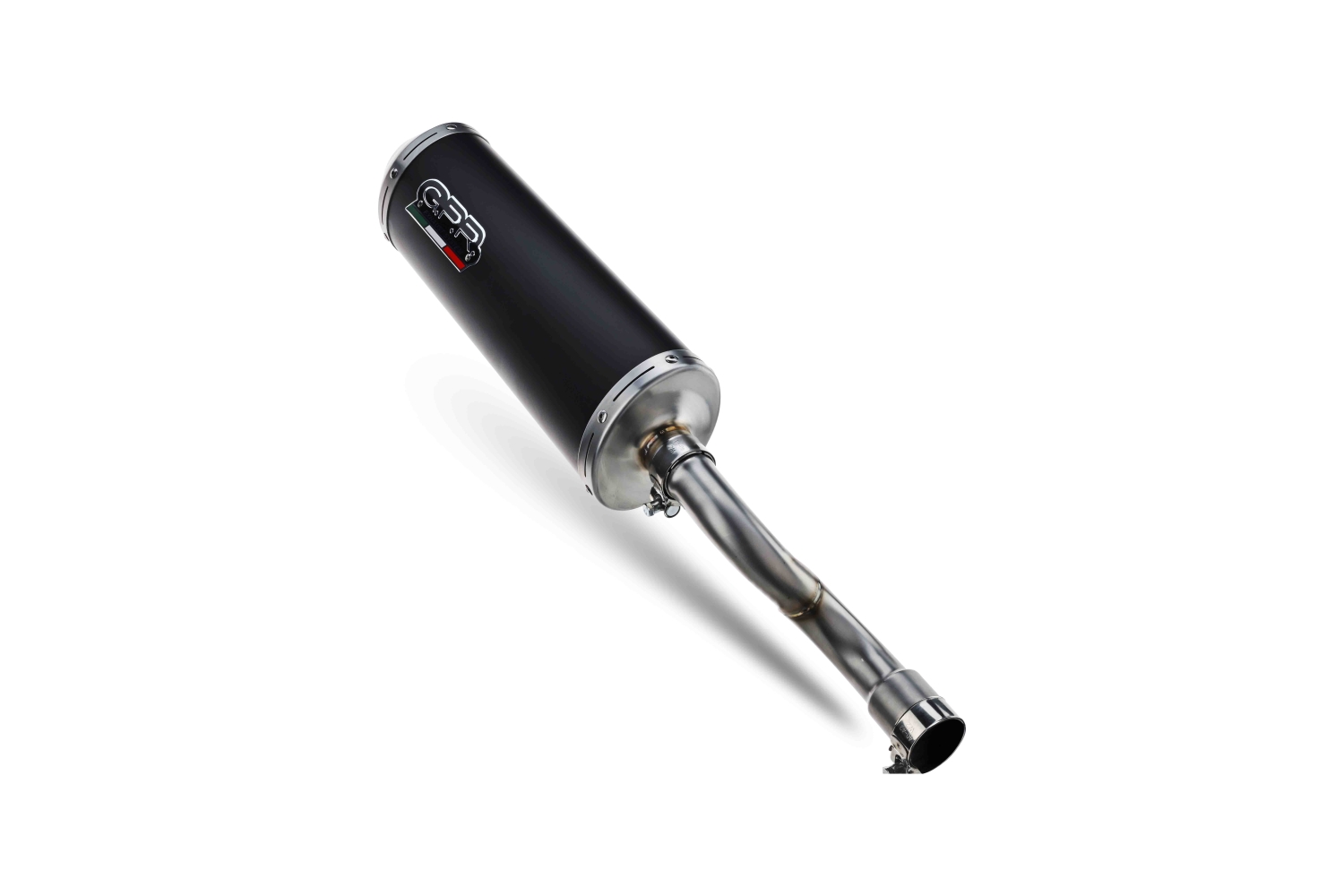 Escape compatible con Piaggio X9 500 2000-2002, Evo4 Road, Escape legal, homologado, silenciador con db killer desmontable y tubo de conexión específico 