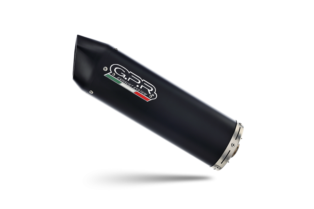 Escape compatible con Beta RR 125 4T Enduro 2021-2024, Furore Evo4 Nero, Escape homologado, legal, con db killer extraíble, tubo de conexión y catalizador 