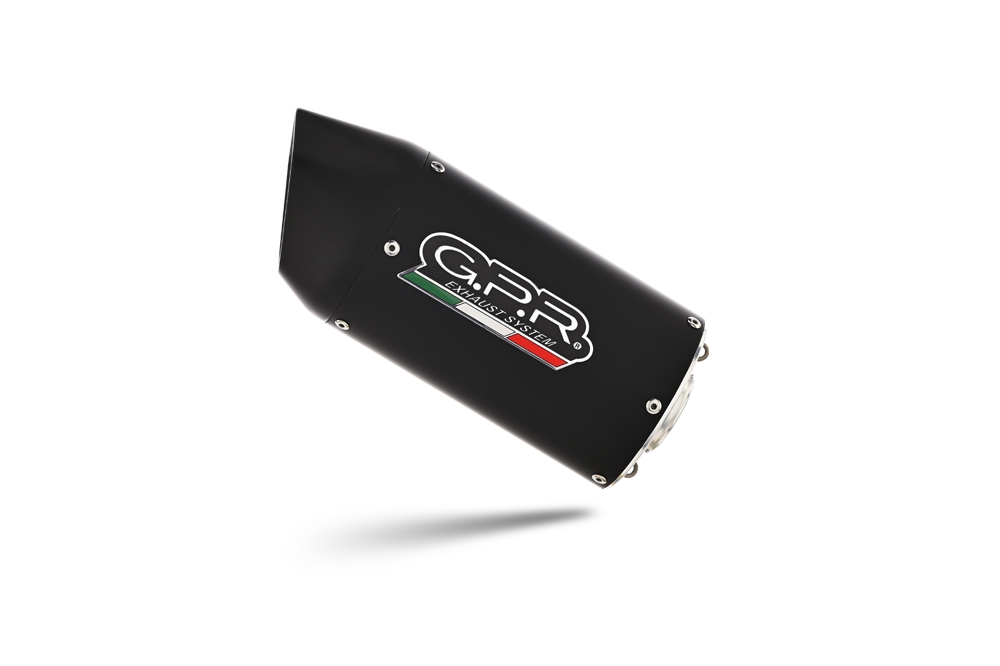 Escape compatible con Ktm Duke 125 2021-2023, Furore Evo4 Nero, Escape legal, homologado, silenciador con db killer desmontable y tubo de conexión específico 