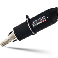 Escape compatible con Husqvarna Supermoto 701 2017-2020, Furore Evo4 Nero, Escape legal, homologado, silenciador con catalizador, db killer desmontable y tubo de conexión específico 
