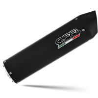 Escape compatible con Yamaha Tdm 850 1991-2001, Furore Nero, Par de terminales de escape homologados, con db killer extraíbles y tubos de conexión específicos 