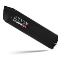 Escape compatible con Ktm Lc4 Smc 625 2005-2006, Furore Nero, Par de terminales de escape homologados, con db killer extraíbles y tubos de conexión específicos 