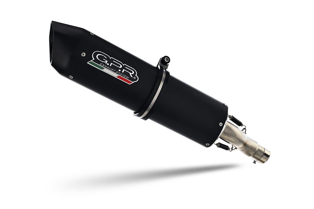 Escape compatible con Yamaha Wr 400 F 1998-2000, Furore Nero, Escape completo homologado y legal, incluido db killer extraíble 