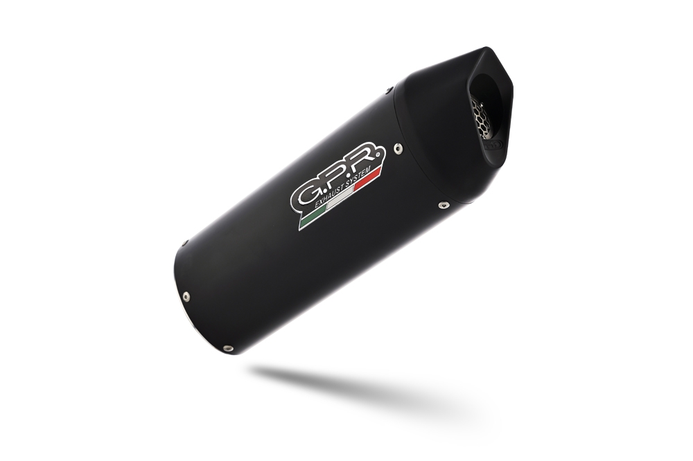 Escape compatible con Husqvarna Supermoto 701 2017-2020, Furore Evo4 Nero, Escape legal, homologado, silenciador con catalizador, db killer desmontable y tubo de conexión específico 