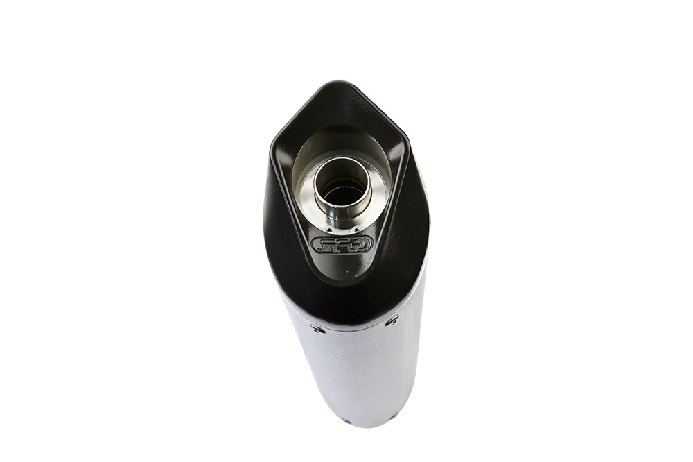 Escape compatible con Honda Cb 400 F 2013-2015, Furore Nero, Escape legal, homologado, silenciador con db killer desmontable y tubo de conexión específico 