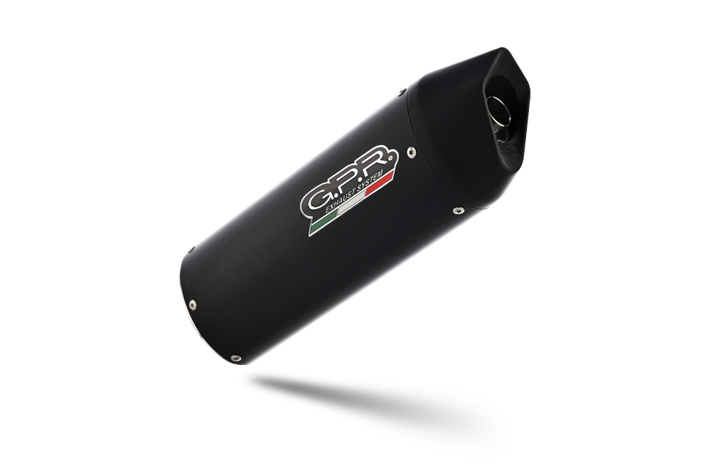 Escape compatible con Husqvarna TE 610 E - SM 610 2007-2009, Furore Nero, Escape semi-completo homologado con db killer extraible 
