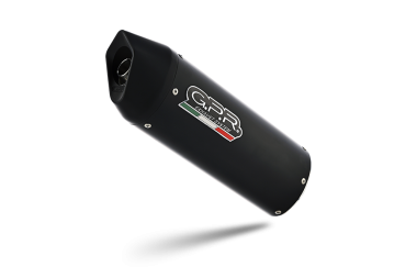 Escape compatible con Can Am DS 450 2008-2015, Furore Nero, Escape completo homologado y legal, incluido db killer extraíble 