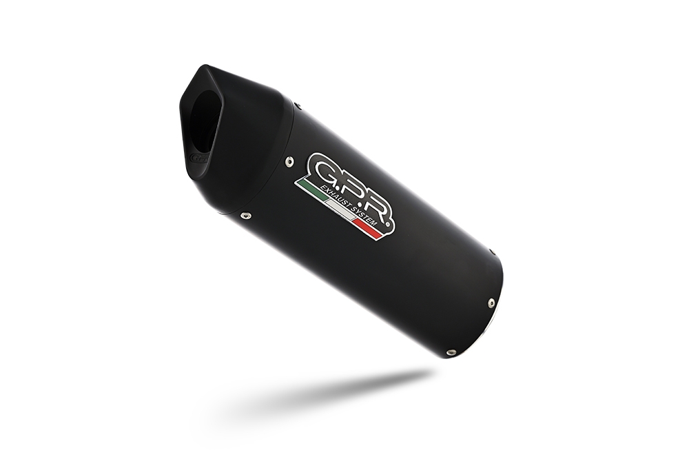 Escape compatible con Honda Cbr 300 R 2014-2016, Furore Nero, Escape racing, silenciador con tubo de conexion, articulo sin homologacion 