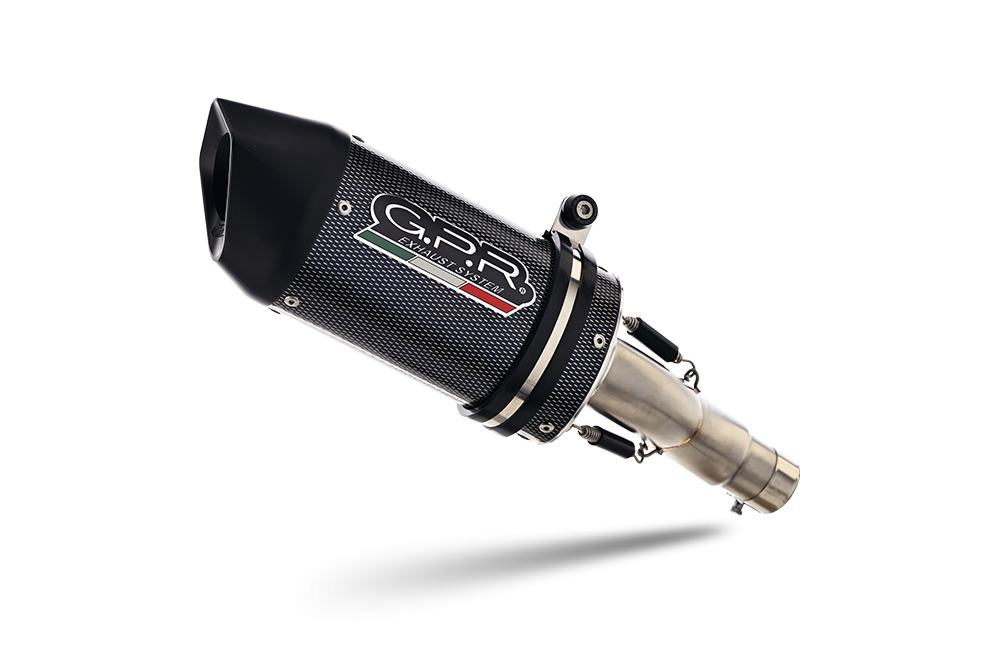 Escape compatible con Honda Cbr 1000 Rr 2014-2016, Furore Poppy, Escape racing, silenciador con tubo de conexion, articulo sin homologacion 