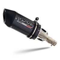 Escape compatible con Honda Crf 300 L - Rally 2021-2024, Furore Poppy, Escape racing, silenciador con db killer y tubos de conexión 