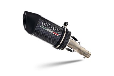 Escape compatible con Honda Cbr 1000 Rr 2014-2016, Furore Poppy, Escape racing, silenciador con tubo de conexion, articulo sin homologacion 