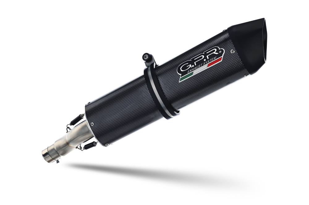 Escape compatible con Moto Guzzi Breva 1100 4V 2005-2010, Furore Poppy, Escape legal, homologado, silenciador con db killer desmontable y tubo de conexión específico 