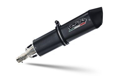Escape compatible con Swm Motorcycles RS 650 R 2017-2018, Furore Poppy, Escape semi-completo homologado, con db killer extraible y catalizador 