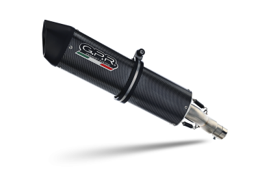 Escape compatible con Ducati Multistrada V4 - S 2022-2024, Furore Evo4 Poppy, Escape legal, homologado, silenciador con db killer desmontable y tubo de conexión específico 