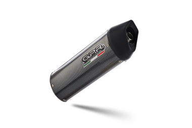 Escape compatible con Husqvarna Te S - Sm 410 2005-2006, Furore Poppy, Escape semi-completo homologado, con db killer extraible y catalizador 