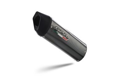 Escape compatible con Yamaha Mt-10 2016-2024, Furore Poppy, Escape racing, semi-completo 