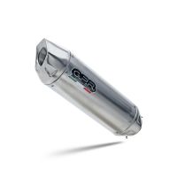 GPR escape compatible con  Suzuki V-Strom 650 2021-2025, Furore-X Inox, Escape semi-completo homologado, con db killer extraible y catalizador 