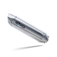 GPR escape compatible con  Suzuki V-Strom 650 2021-2025, Furore-X Inox, Escape semi-completo homologado, con db killer extraible y catalizador 