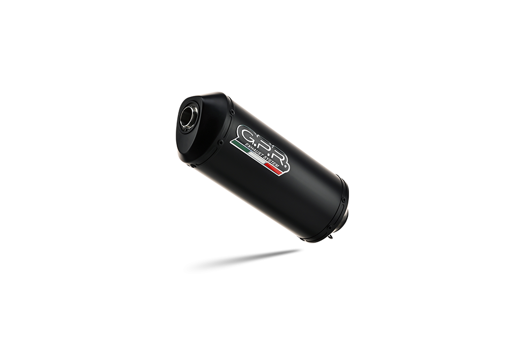 Escape compatible con Kawasaki Er 6 N - F 2005-2011, Ghisa , Escape homologado, legal, con db killer extraíble, tubo de conexión y catalizador 