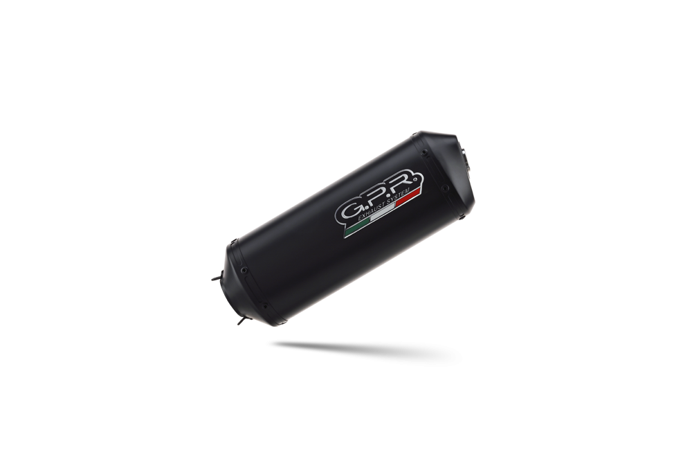 Escape compatible con Moto Guzzi Stelvio 1200 4V 2008-2010, Ghisa , Escape legal, homologado, silenciador con db killer desmontable y tubo de conexión específico 