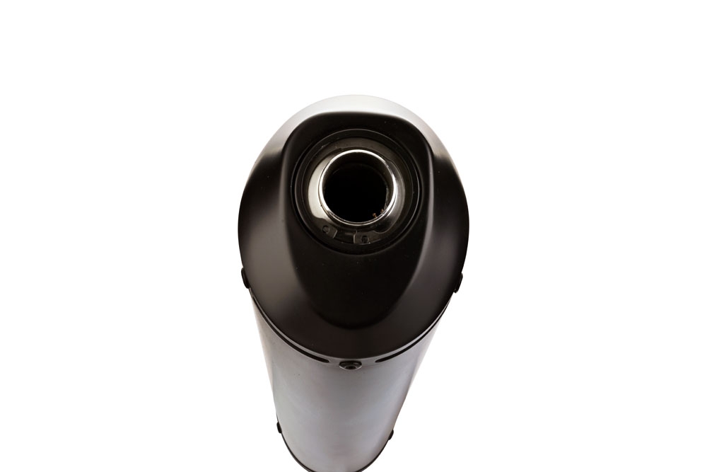 Escape compatible con Honda Nc 700 X - S Dct 2012-2018, Ghisa , Escape legal, homologado, silenciador con db killer desmontable y tubo de conexión específico 