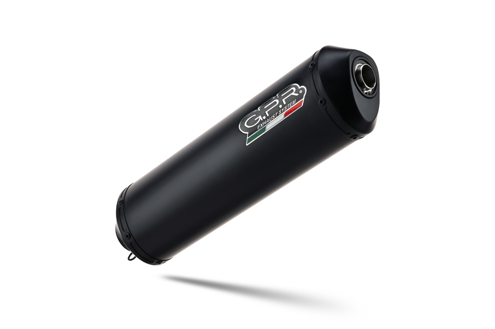 Escape compatible con Bmw F 650 Cs Scarver 2001-2006, Ghisa , Escape legal, homologado, silenciador con db killer desmontable y tubo de conexión específico 