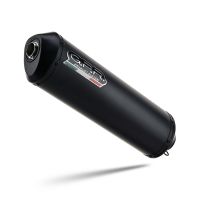 Escape compatible con Honda Transalp XL 650 V 2000-2006, Ghisa , Escape legal, homologado, silenciador con db killer desmontable y tubo de conexión específico 