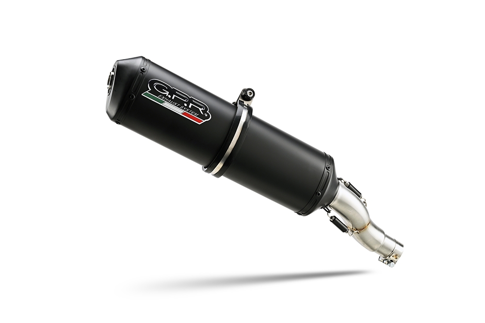 Escape compatible con Honda Nc 700 X - S Dct 2012-2018, Ghisa , Escape legal, homologado, silenciador con db killer desmontable y tubo de conexión específico 